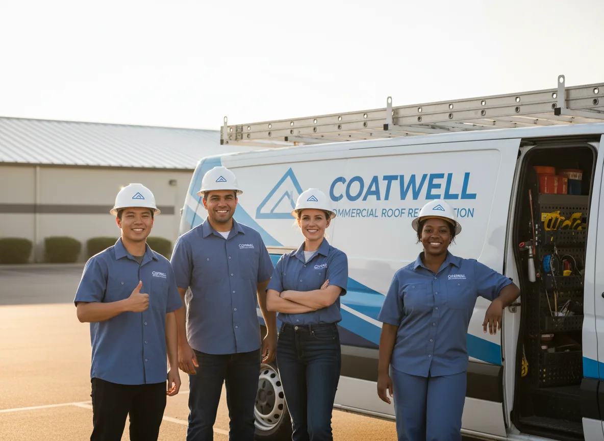 Commercial roof coating company in Newton Lower Falls, MA